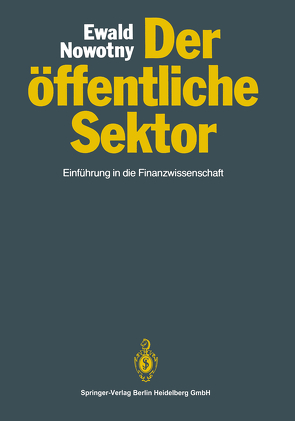 Der öffentliche Sektor von Nowotny,  Christian, Scheer,  Christian