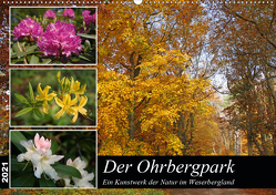 Der Ohrbergpark (Wandkalender 2021 DIN A2 quer) von Lindert-Rottke,  Antje