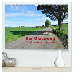 Der Olavsweg (hochwertiger Premium Wandkalender 2024 DIN A2 quer), Kunstdruck in Hochglanz von Lange,  Wolfgang