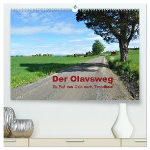 Der Olavsweg (hochwertiger Premium Wandkalender 2024 DIN A2 quer), Kunstdruck in Hochglanz von Lange,  Wolfgang