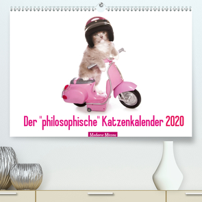 Der „philosophische“ Katzenkalender 2020 (Premium, hochwertiger DIN A2 Wandkalender 2020, Kunstdruck in Hochglanz) von Missou,  Madame