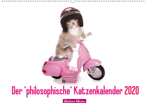 Der „philosophische“ Katzenkalender 2020 (Wandkalender 2020 DIN A2 quer) von Missou,  Madame