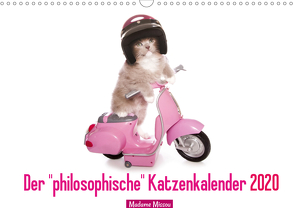 Der „philosophische“ Katzenkalender 2020 (Wandkalender 2020 DIN A3 quer) von Missou,  Madame