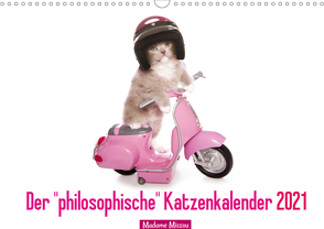 Der „philosophische“ Katzenkalender 2021 (Wandkalender 2021 DIN A3 quer) von Missou,  Madame