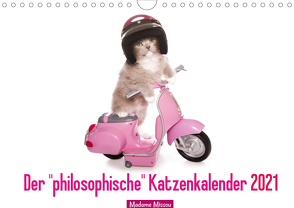 Der „philosophische“ Katzenkalender 2021 (Wandkalender 2021 DIN A4 quer) von Missou,  Madame