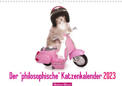 Der „philosophische“ Katzenkalender 2023 (Wandkalender 2023 DIN A3 quer) von Missou,  Madame