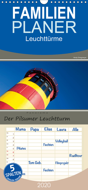 Der Pilsumer Leuchtturm – Familienplaner hoch (Wandkalender 2020 , 21 cm x 45 cm, hoch) von Dreegmeyer,  Hardy