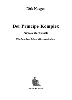 Der Principe-Komplex von Hoeges,  Dirk