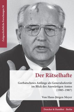 Der Rätselhafte. von Meyer,  Hans-Jürgen