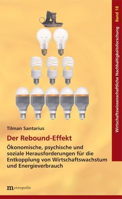 Der Rebound-Effekt von Santarius,  Tilman