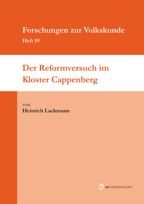 Der Reformversuch im Kloster Cappenberg von Lackmann,  Heinrich