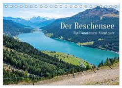 Der Reschensee – ein Panormanen-Abenteuer (Tischkalender 2024 DIN A5 quer), CALVENDO Monatskalender von Hermann,  Bernd