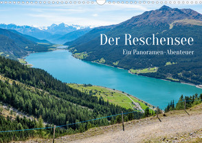 Der Reschensee – ein Panormanen-Abenteuer (Wandkalender 2023 DIN A3 quer) von Hermann,  Bernd