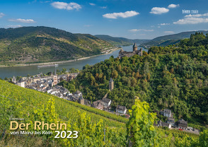 Der Rhein von Mainz bis Köln 2023 Bildkalender A3 cm Spiralbindung von Klaes,  Holger