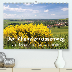 Der Rheinterrassenweg von Mainz bis Nackenheim (Premium, hochwertiger DIN A2 Wandkalender 2021, Kunstdruck in Hochglanz) von Dürr,  Brigitte