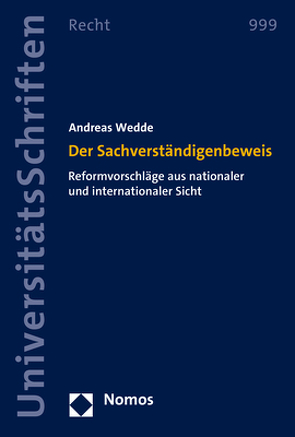 Der Sachverständigenbeweis von Wedde,  Andreas