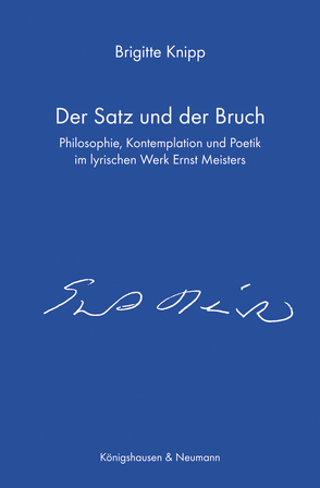 Der Satz und der Bruch von Knipp,  Brigitte