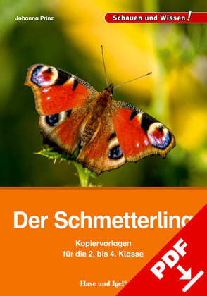 Der Schmetterling – Kopiervorlagen für die 2. bis 4. Klasse von Prinz,  Johanna