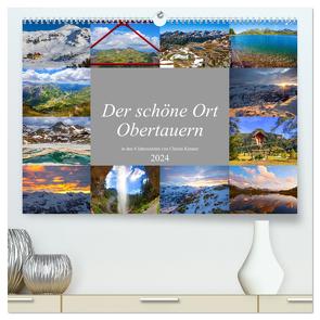 Der schöne Ort Obertauern (hochwertiger Premium Wandkalender 2024 DIN A2 quer), Kunstdruck in Hochglanz von Kramer,  Christa