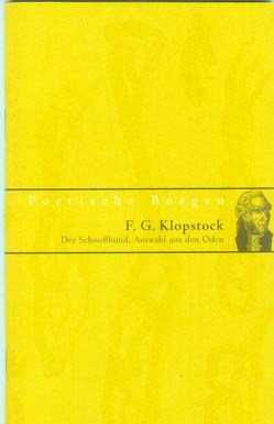 Der Schoosshund von Anderson,  Sascha, Klopstock,  Friedrich G, Papenfuss,  Bert, Weidenbach,  Dieter