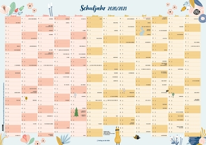 Der Schuljahres-Wandkalender 2020/2021