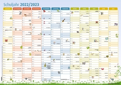 Der Schuljahres-Wandkalender 2022/2023, A1 von Boretzki,  Anja