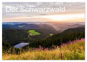 Der Schwarzwald Impressionen (Tischkalender 2024 DIN A5 quer), CALVENDO Monatskalender von Dieterich,  Werner