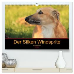 Der Silken Windsprite – ein Seelenhund (hochwertiger Premium Wandkalender 2024 DIN A2 quer), Kunstdruck in Hochglanz von Alexandra Wais,  Sabine