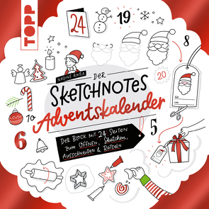 Der Sketchnotes Adventskalender von Roßa,  Nadine