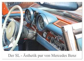 Der SL – Ästhetik pur von Mercedes Benz (Wandkalender 2024 DIN A3 quer), CALVENDO Monatskalender von Lantzsch,  Katrin