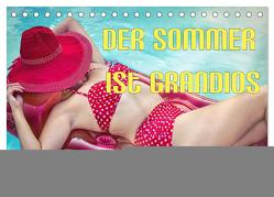 Der Sommer ist grandios Spruchkalender (Tischkalender 2024 DIN A5 quer), CALVENDO Monatskalender von Brunner-Klaus,  Liselotte