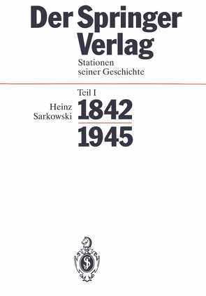 Der Springer-Verlag von Sarkowski,  Heinz
