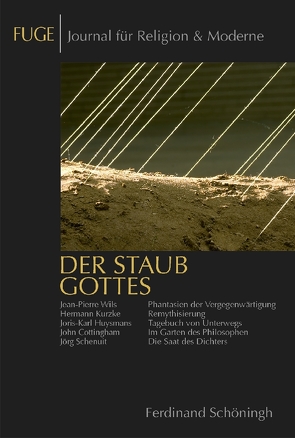 Der Staub Gottes von Knechtges,  Martin, Schenuit,  Jörg