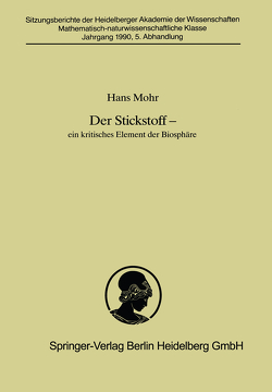 Der Stickstoff von Mohr,  Hans