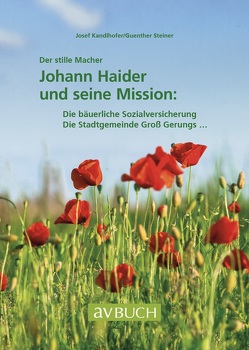 Der stille Macher: Johann Haider und seine Mission von Kandlhofer,  Josef, Steiner,  Guenther