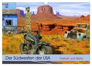 Der Südwesten der USA. Freiheit und Weite (Wandkalender 2024 DIN A3 quer), CALVENDO Monatskalender von Stanzer,  Elisabeth