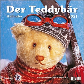 Der Teddybär 2021 – Broschürenkalender – Wandkalender – Format 30 x 30 cm