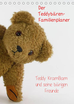 Der Teddybären-Familienplaner (Tischkalender 2023 DIN A5 hoch) von KramBam.de