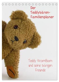 Der Teddybären-Familienplaner (Tischkalender 2024 DIN A5 hoch), CALVENDO Monatskalender von KramBam.de,  KramBam.de
