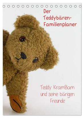 Der Teddybären-Familienplaner (Tischkalender 2024 DIN A5 hoch), CALVENDO Monatskalender von KramBam.de,  KramBam.de