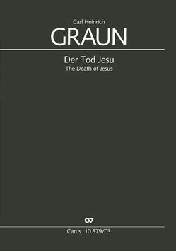 Der Tod Jesu (Klavierauszug) von Graun,  Carl Heinrich