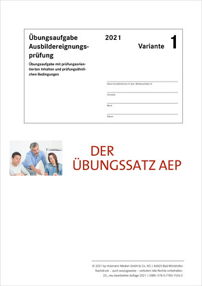 Der Übungssatz Ausbildereignungsprüfung – Variante 1 von Gress,  Bernhard, Semper,  Dr. Lothar