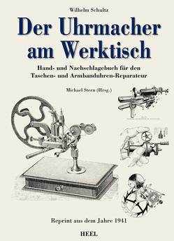 Der Uhrmacher am Werktisch von Schultz,  Wilhelm, Wilhelm Schultz