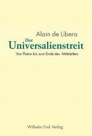 Der Universalienstreit von Honsel,  Konrad, Libera,  Alain de