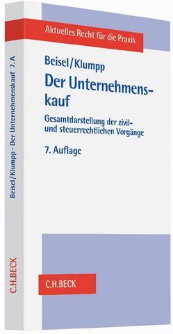 Der Unternehmenskauf von Beisel,  Daniel, Beisel,  Wilhelm, Klumpp,  Hans-Hermann, Schindler,  Darius Oliver