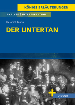Der Untertan von Heinrich Mann – Textanalyse und Interpretation von Mann,  Heinrich, Schlewitt,  Jörg