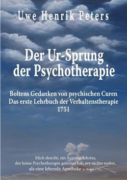 Der Ur-Sprung der Psychotherapie von Peters,  Uwe Henrik