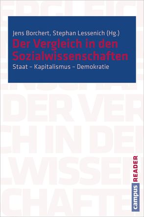 Der Vergleich in den Sozialwissenschaften von Borchert,  Jens, Lessenich,  Stephan