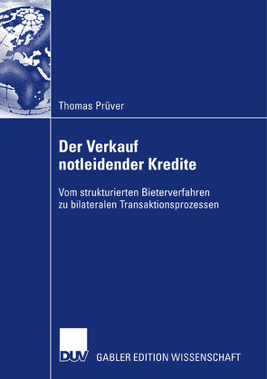 Der Verkauf notleidender Kredite von Lange,  Prof. Dr. Thomas A., Prüver,  Thomas