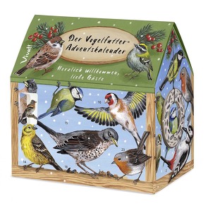 Der Vogelfutter-Adventskalender »Herzlich willkommen, liebe Gäste«